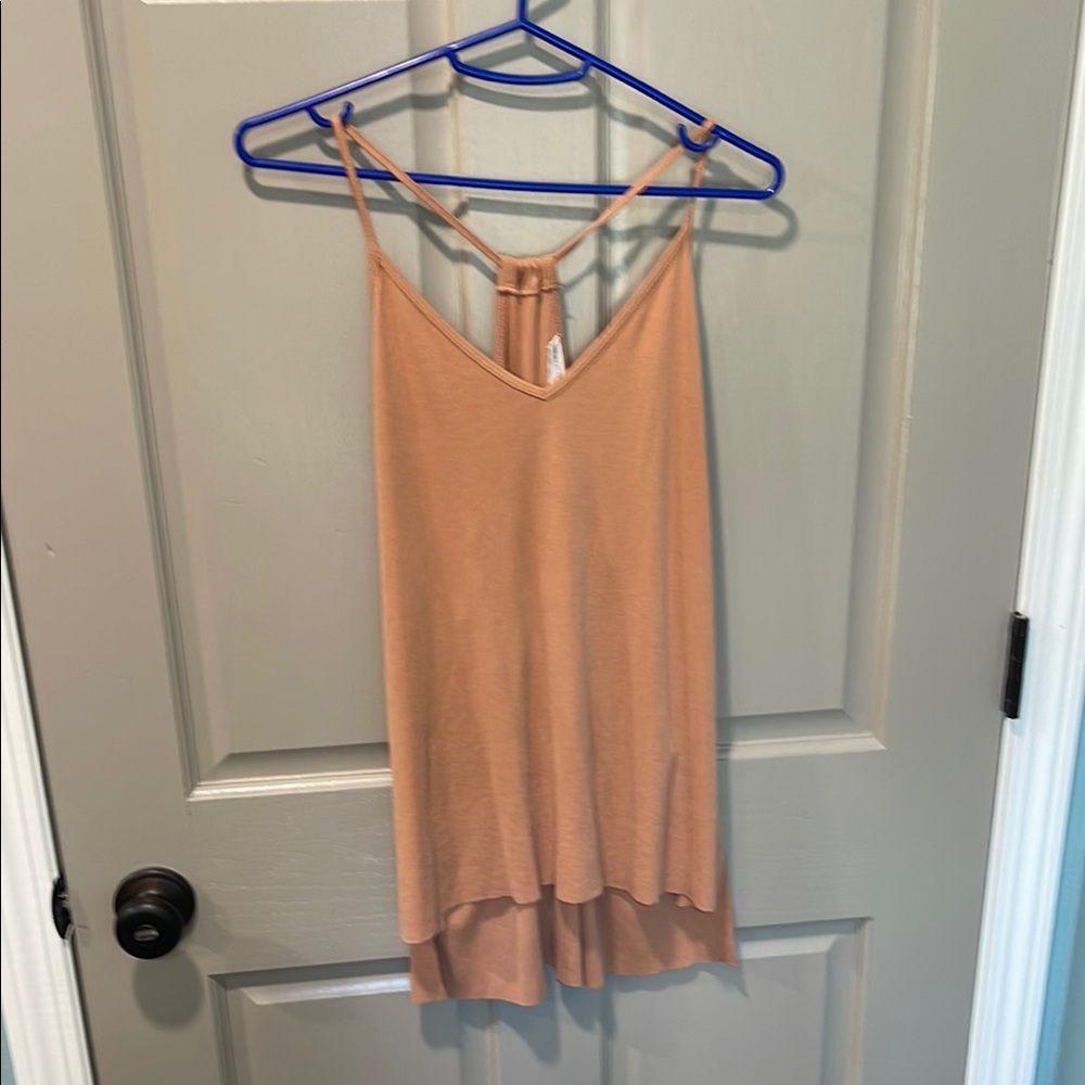 Women's Flesh Tone Sleeveless Tank Top